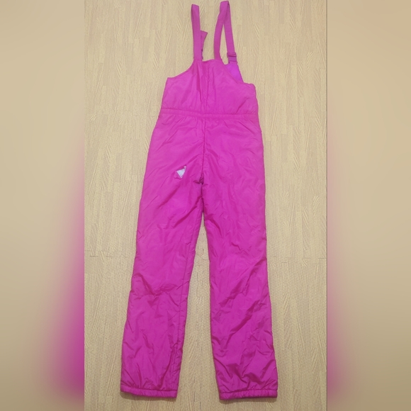 Vintage Rodeo Ski Dungarees Padded Pink Zip Up Women's Small - Picture 2 of 12